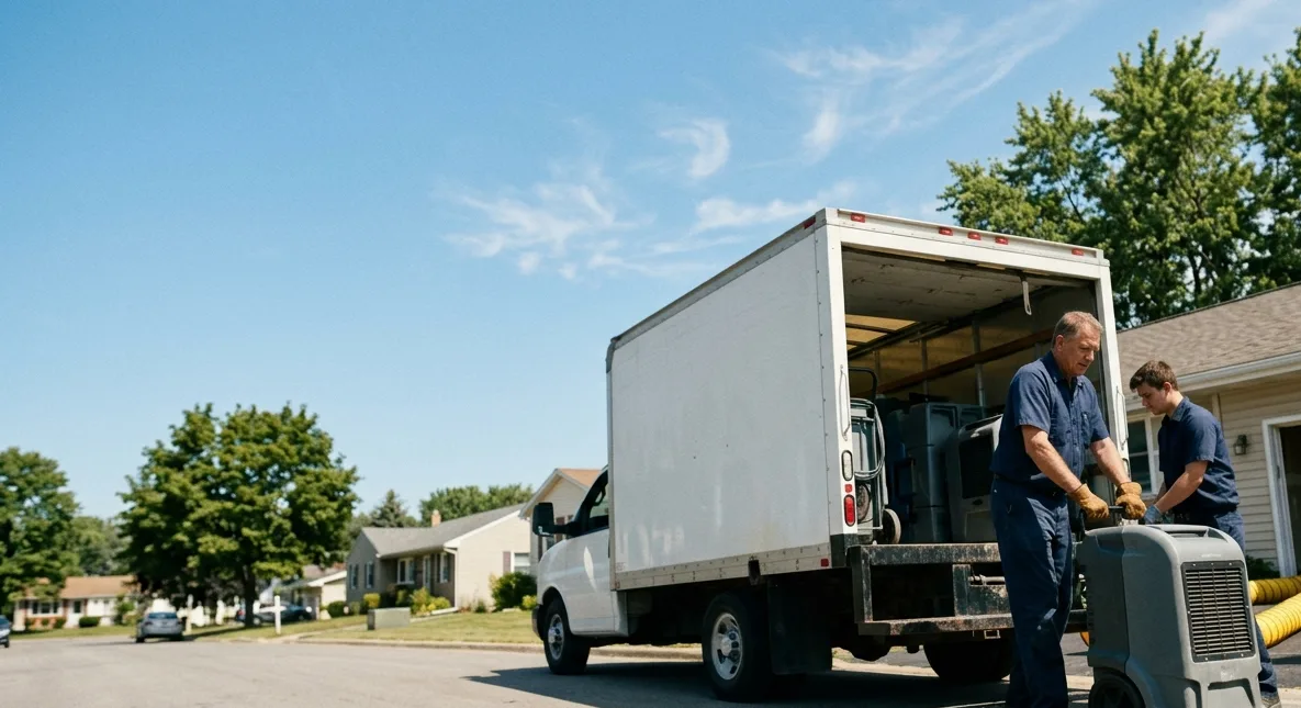 Water Damage Cleanup in Bridgeton, IN near me